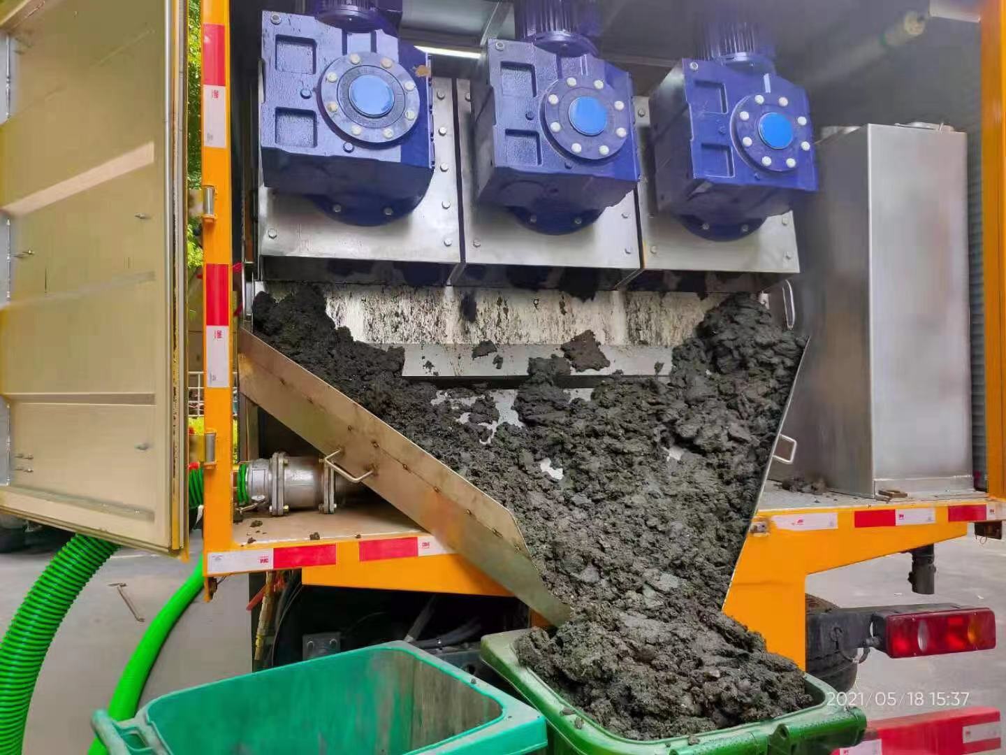 佛山化粪池清掏城市维护站-泥浆净化干湿分离处理